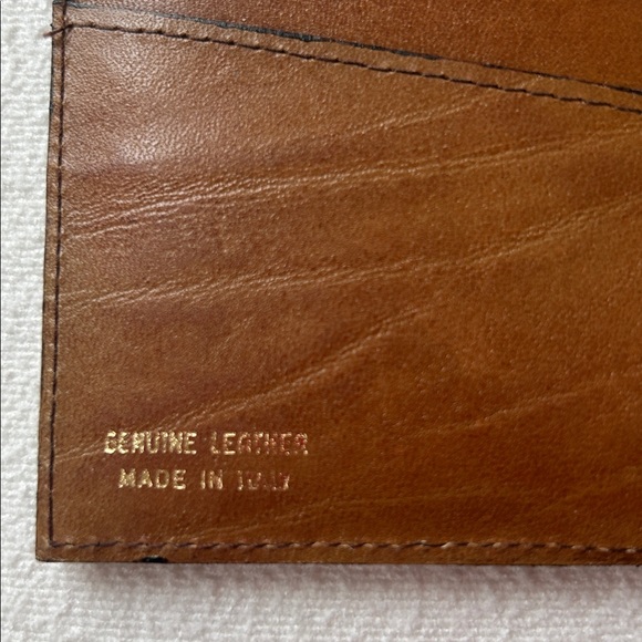 Genuine Leather Wallet, Made in Italy, NWOT - Picture 5 of 8